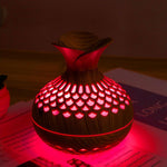 Colorful Night Light Hollow Out Humidifier Aromatherapy Humidifier Diffuser