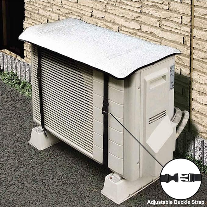 Air Conditioner Outdoor Cover Waterproof Sun Shade UV Defense Cover