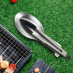 Multifunction Stainless Steel Spoon Rest Holders Spatula Rack