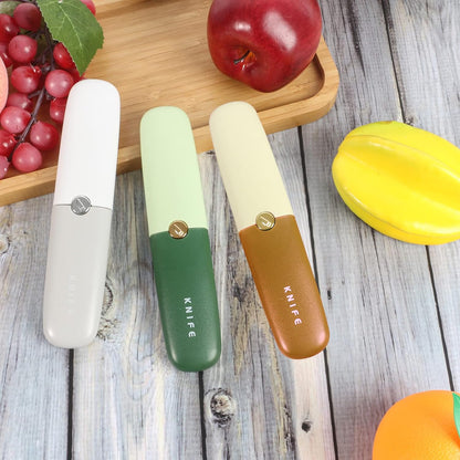 Multifunctional Stainless Steel 2in1 Fruit Knife And Peeler