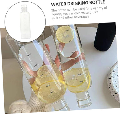 Glass Water Bottle With Glass Lid 550ml