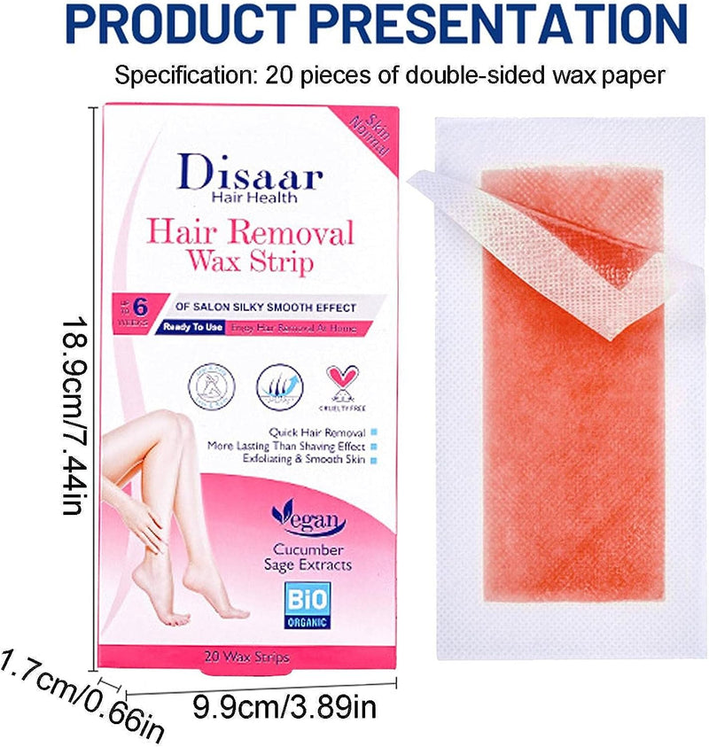 Disaar Hair Removal Wax Strips