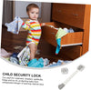 Pack of 6 Baby Child Lock Protection of Locking Cabinet Drawer