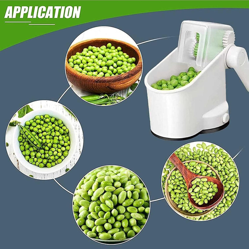 Multifunctional Pea And Bean Peeling Hand Rolling Machine