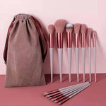 13 Pcs Makeup Brushes Set With Pouch Blending Beauty Soft Make Up Tool