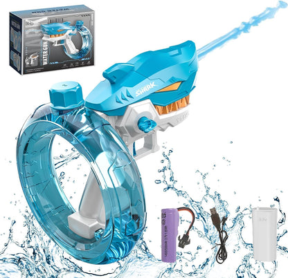 Rechargeable Electric Shark Spray Long Range Water Gun For Kid