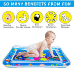 Baby Inflatable Tummy Time Mat Premium Water Play Mat for Infants Kids Boys Girls