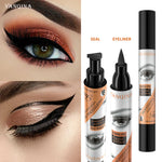 Yanqina 2in1 Double End Waterproof Stamp Eyeliner