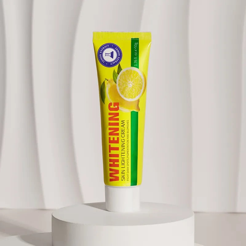 KORMESIC Lemon Beauty Whitening Skin Lightening Vitamin E Cream For Dark Spots Anti-Wrinkle Face Cream