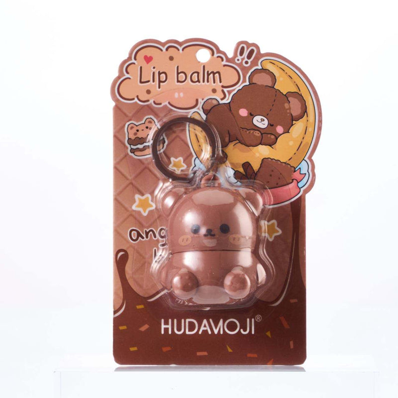 Super Duper Sweet Teddy Bear Keychain Lip Balm