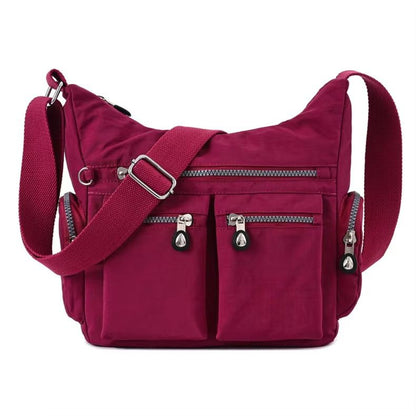 Female Travel Handbag Ladies Messenger Bag Light Cross Body Bag High-Grade Wear-Resistant Fabric
