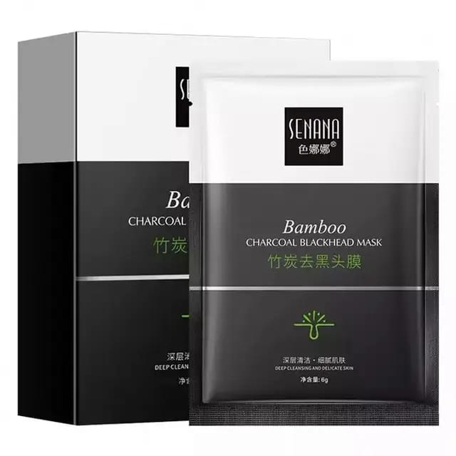 Senana Marina Bamboo Charcoal Blackhead Mask