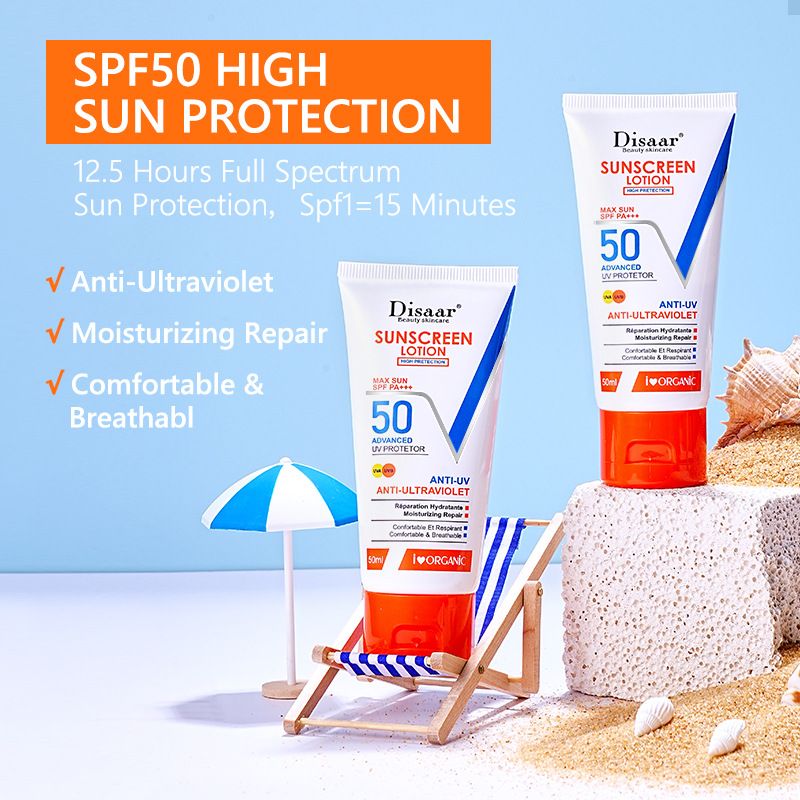 Disaar Sunscreen 50 Advanced UV  Protector 50ml