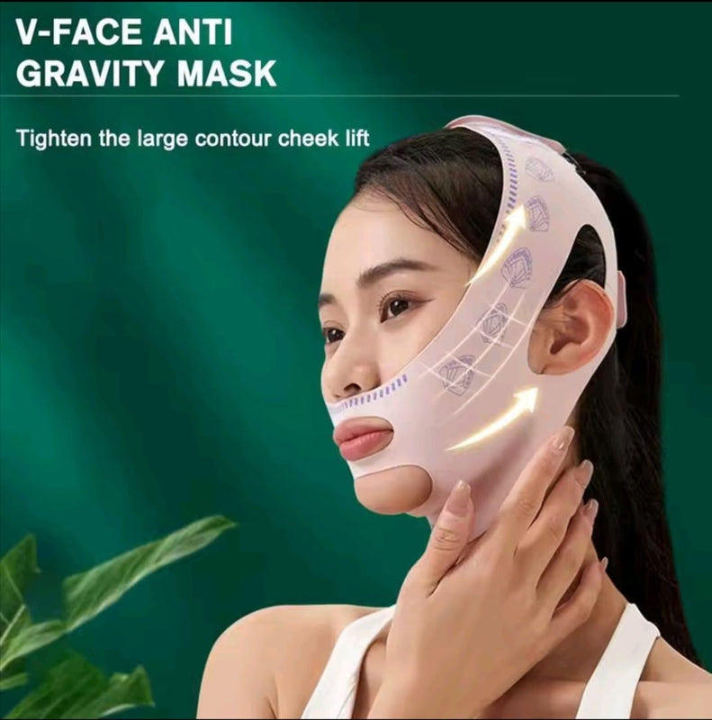 2025 New Face Bandage Breathable V Face Band Cheek Lift Up Anti Wrinkle Face Thin Mask Reduce Double Chin V-Line Shaping Bandage Creek