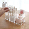 Transparent Double Acrylic Makeup Cosmetic Lipstick Brush Holder Organizer Box