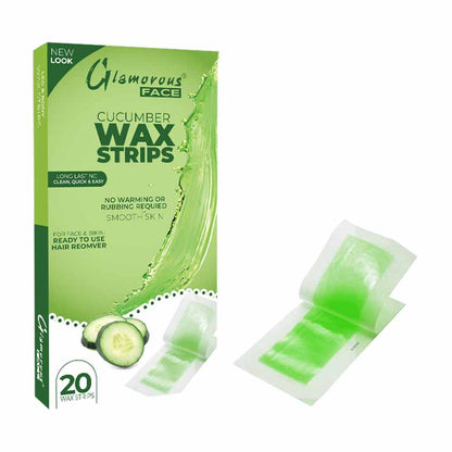 Glamorous Face Cucumber Body Wax Strip