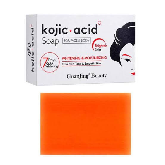 GuanJing Beauty Kojic Acid Whitening Soap For Face And Body