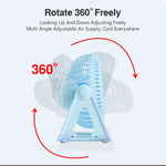 360 Rotating Mini USB Fan