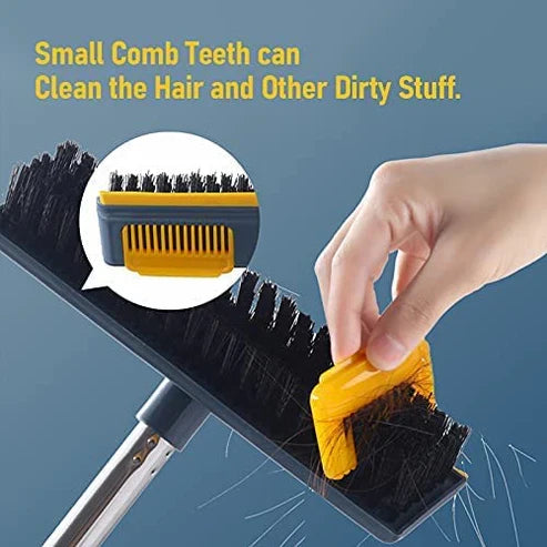 2 in 1 Brush And Wiper Floor Cleaner Scrub Brush