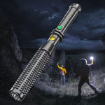 Defensive Broken Window LED Torch Light Tactical Flashlight Rechargeable Lamp