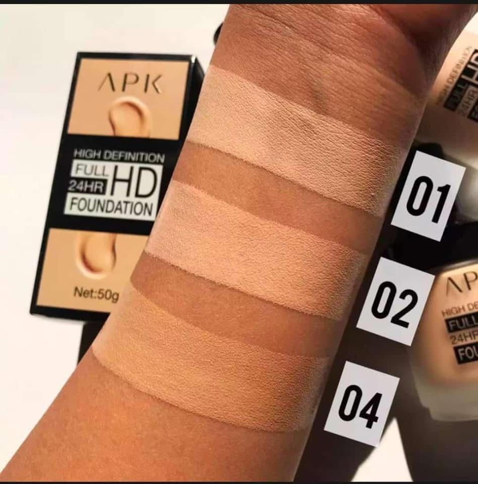 APK High Definition Full HD 24HR Foundation 50g