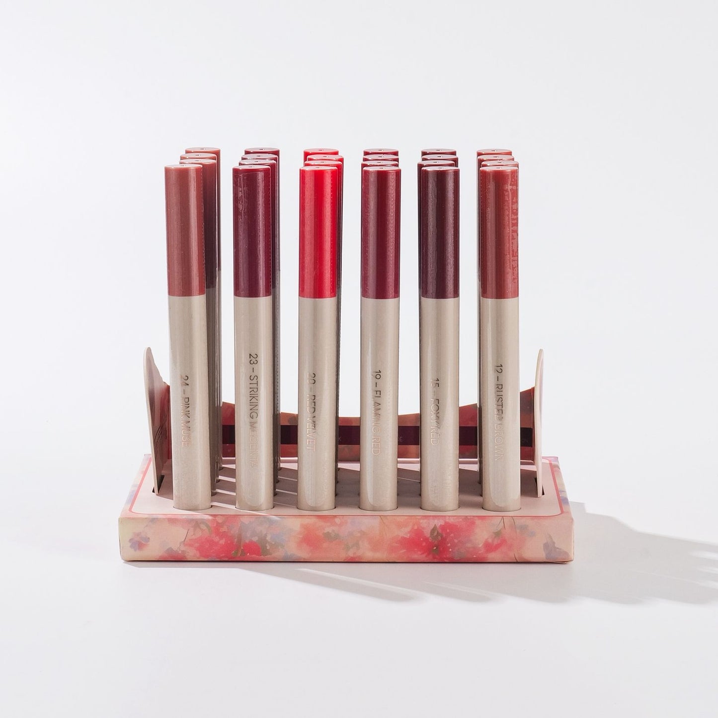 Miss Rose Lipstick Pen 6Pcs Set