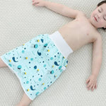 Baby Diaper Skirt Waterproof Urine Pants Washable Leakproof Skirt