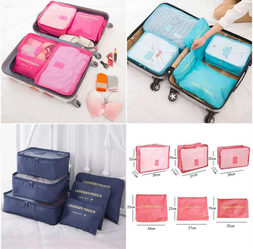 Multipurpose Travel Storage Bag 6Pcs Set