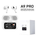 New A9 Pro Apple Airpods ANC/ENC Double Dark Noise Reduction Touch Control