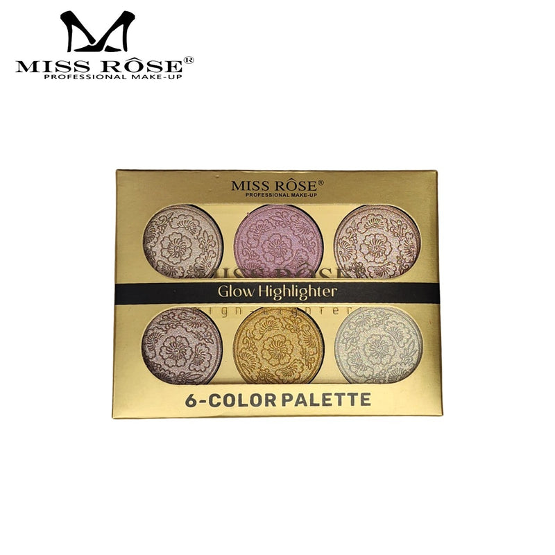 Miss Rose 6 Colors Glow Highlighters