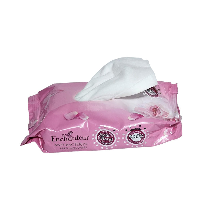 Enchanteur Anti Bacterial Perfumed Wipes