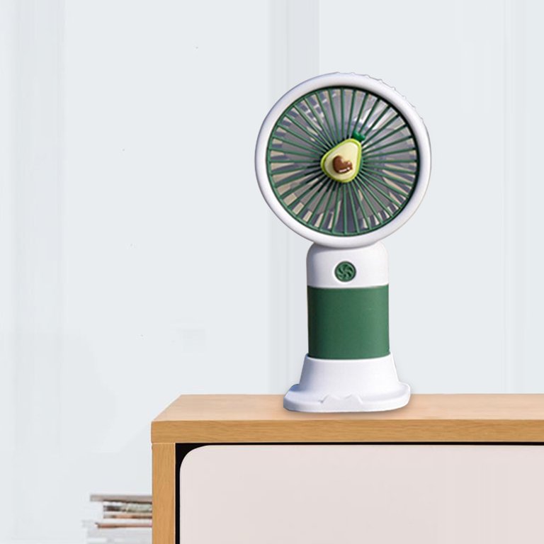Handheld Mini Portable Cute Desktop Fan Fan USB Charging Cooling Fan With Fruits Character