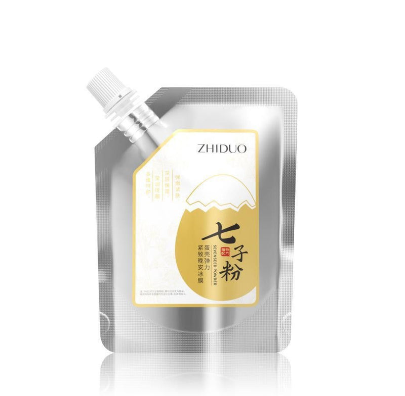 ZHIDUO Seven Seed Powder Eggshell Elastic Firming Night Ice Facial Mask