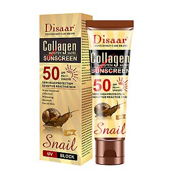 Disaar Collagen Sunscreen Face Body Skin Care SPF50++ UVA UVB Sun Protection Cream Oil-Control Moisturizing Sun Screen