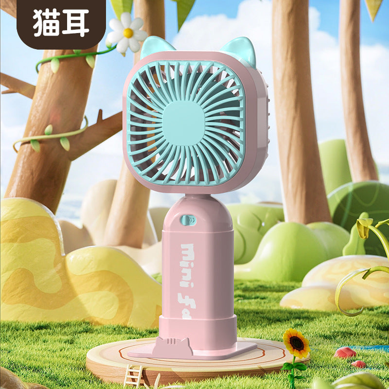 Portable Wireless Mini Handheld Fan Ultra Cooling Low Noise Best For Camping