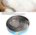 Stainless Steel Flour Round Strainer Pack Of 6Pcs