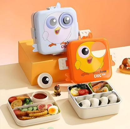 Premium Stainless Steel Tiffin Lunch Box For Kid