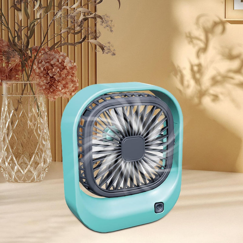 Quiet & Effective USB Rechargeable Portable Personal Mini Fan