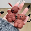 Mocoallure Korean Bear Key Chain Matte Lipgloss 6Pcs Set