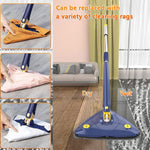 360° Rotatable Adjustable Cleaning Mop with Microfiber Mop Pad