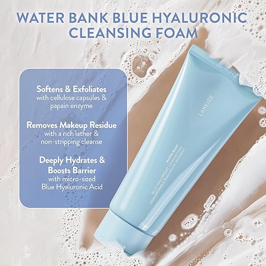 Laneige Water Bank Blue Hyaluronic Cleansing Foam 150g