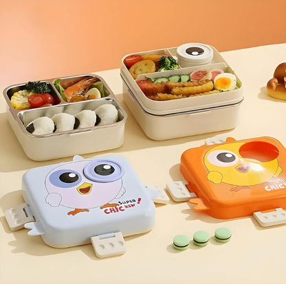 Premium Stainless Steel Tiffin Lunch Box For Kid