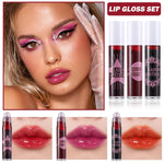 Dragon Ranee Let Your Kiss With Gorgeous Color LIQUID LIPSTICK 3 Pcs in Box