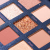 Beauty Glazed Mix & Match 68 Colors Professional Glitter Matte Shimmer Eyeshadow Palette With Highlight Bronze Blush