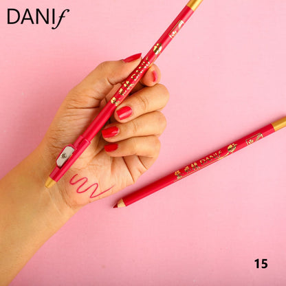 DANIF Red Eyebrow Pencil