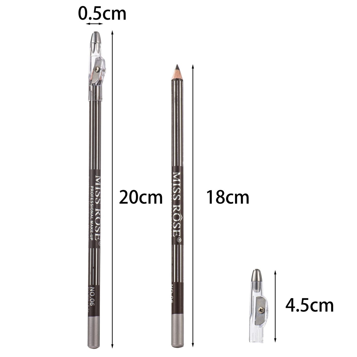 Miss Rose 2in1 Eyebrow & Eyeliner Pencil