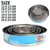 Stainless Steel Flour Round Strainer Pack Of 6Pcs