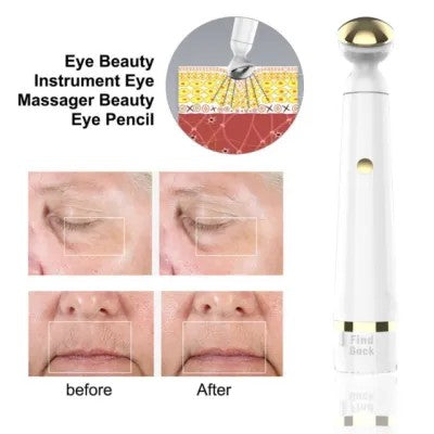 Eye Meter Massager For Eye Wrinkle Micro-Vibration Cell Operated