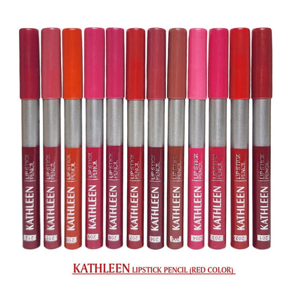 KATHLEEN Lip Color Pencil Combo – 12 Pcs