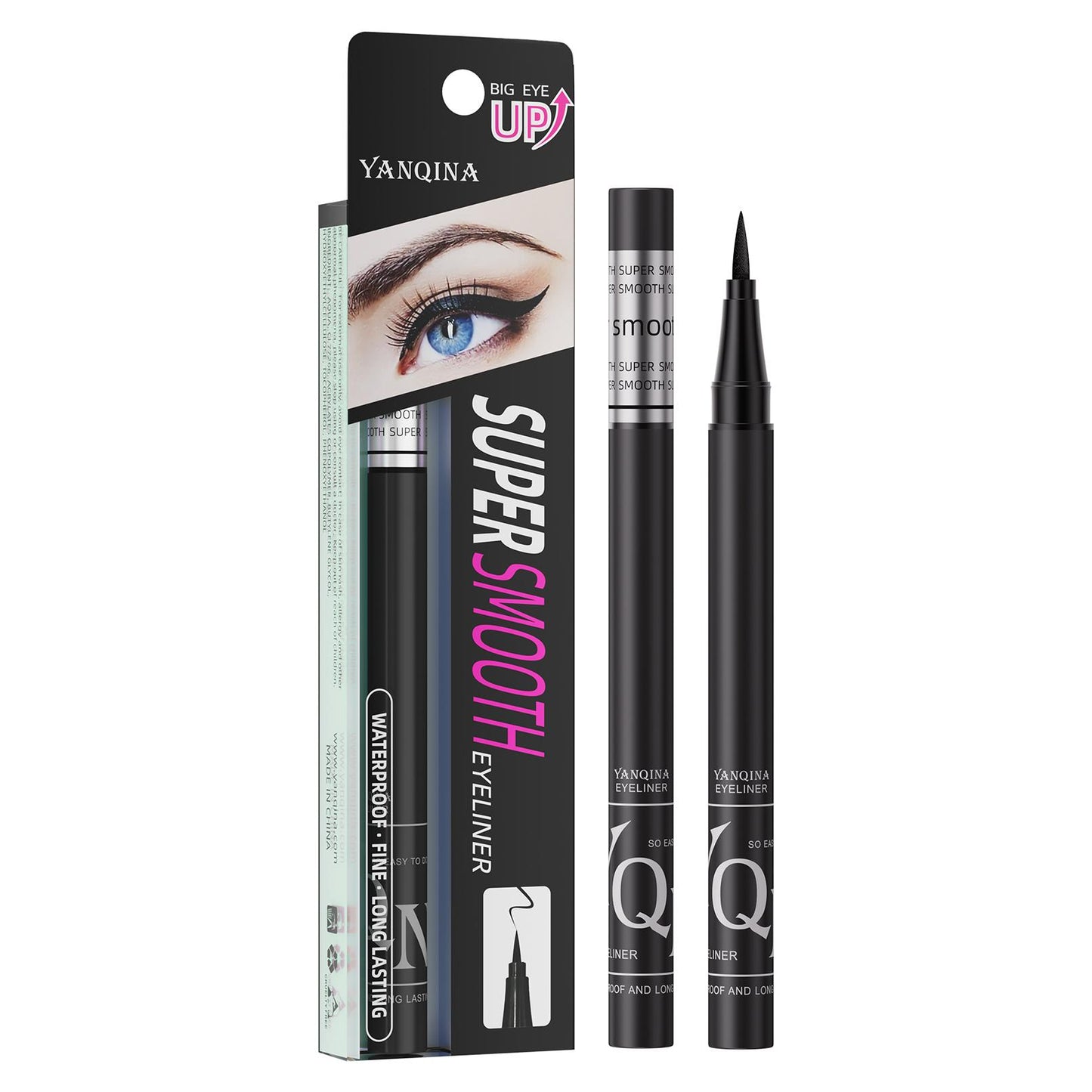 Yanqina Super Smooth Big Eye Up Black Eyeliner